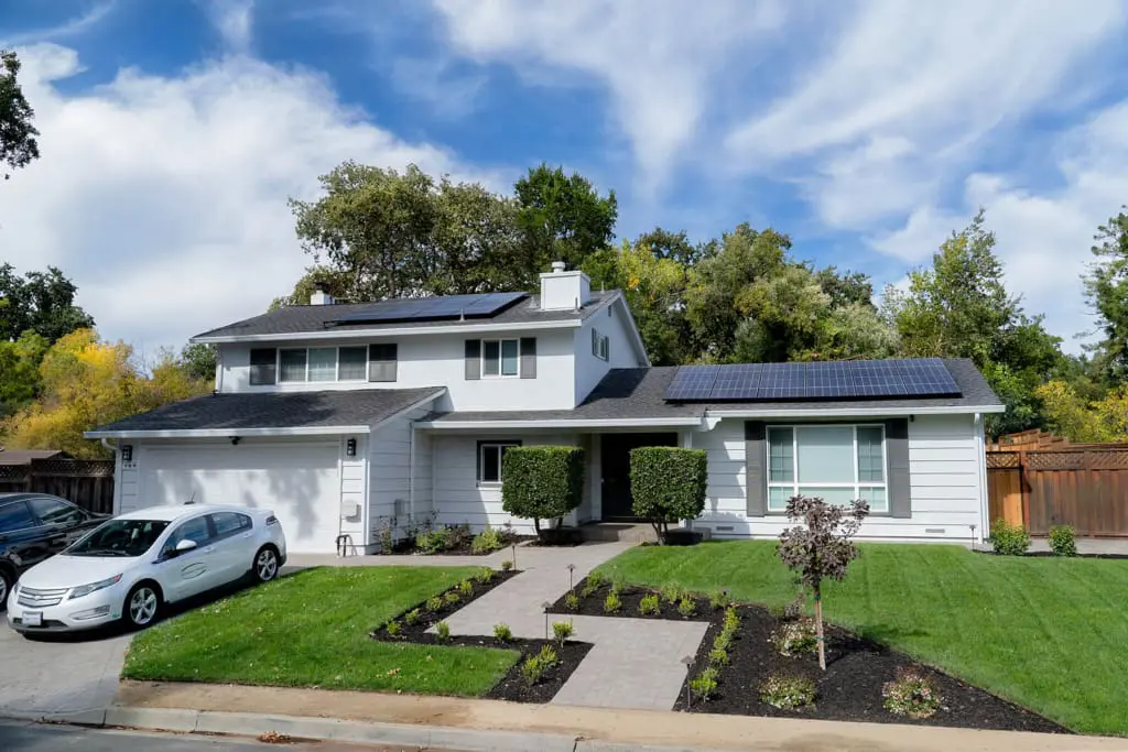 residential solar panel installation