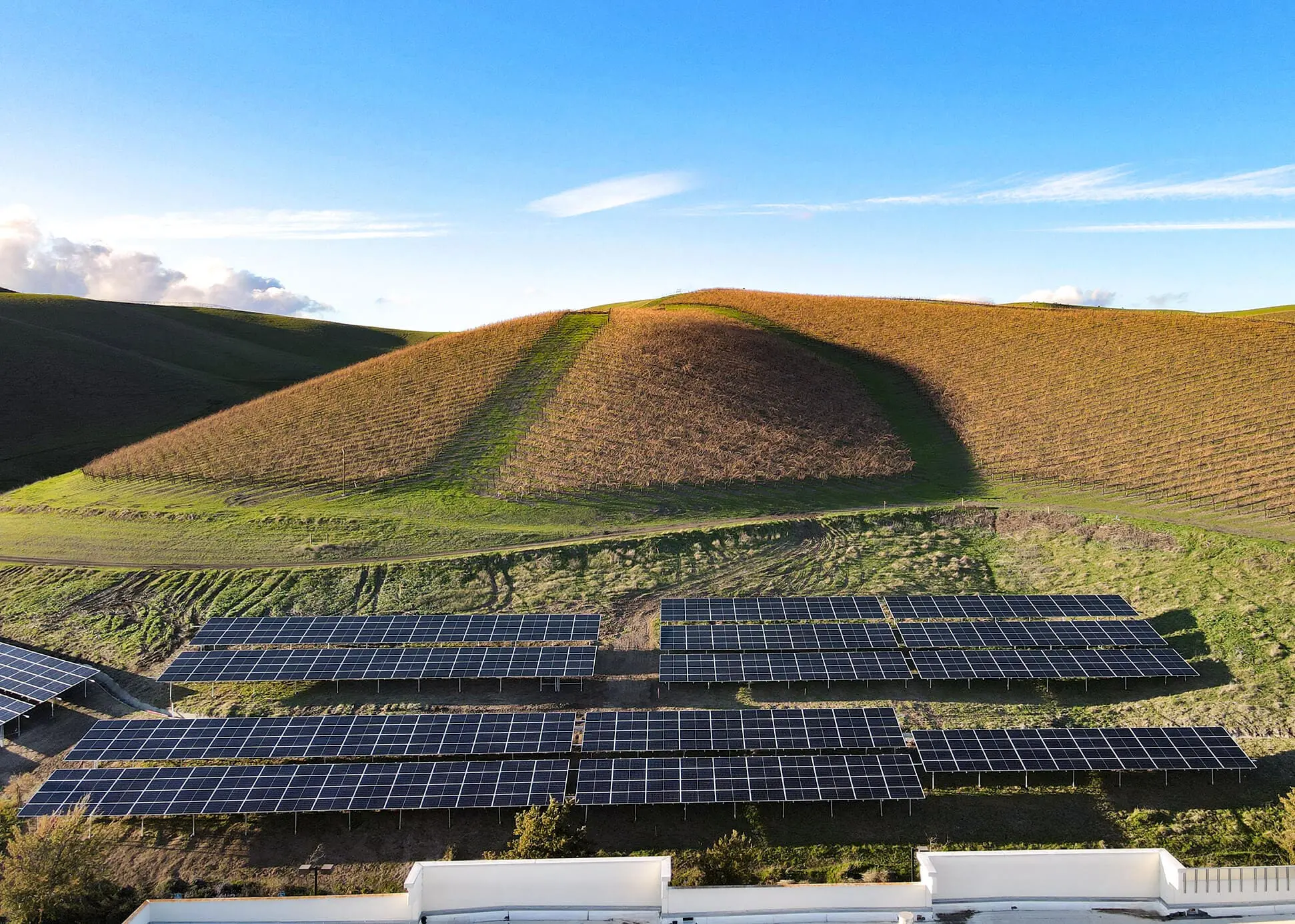 Solar can be installed at wineries in Livermore, CA